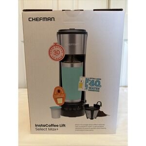 Chefman Instacoffee Lift Select Max+ Single Serve Coffee Maker RJ14-IC-LR